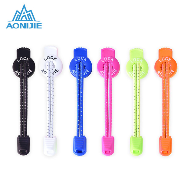  AONIJIE Convenient Quick 120cm Sports Reflective Shoelaces Visible Safty Lock Laces for Climbing Running Riding Hiking