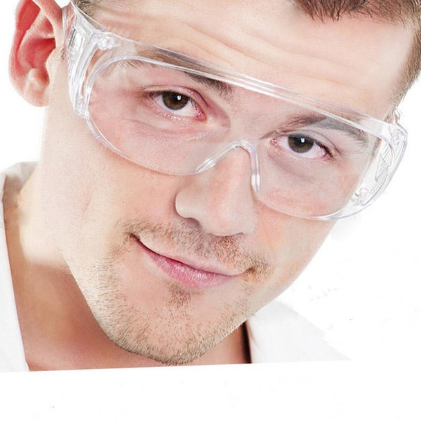 Safety Glasses Transparent Glasses Wind Dust-Proof And Splash Glasses Goggles Labour Protection Glasses