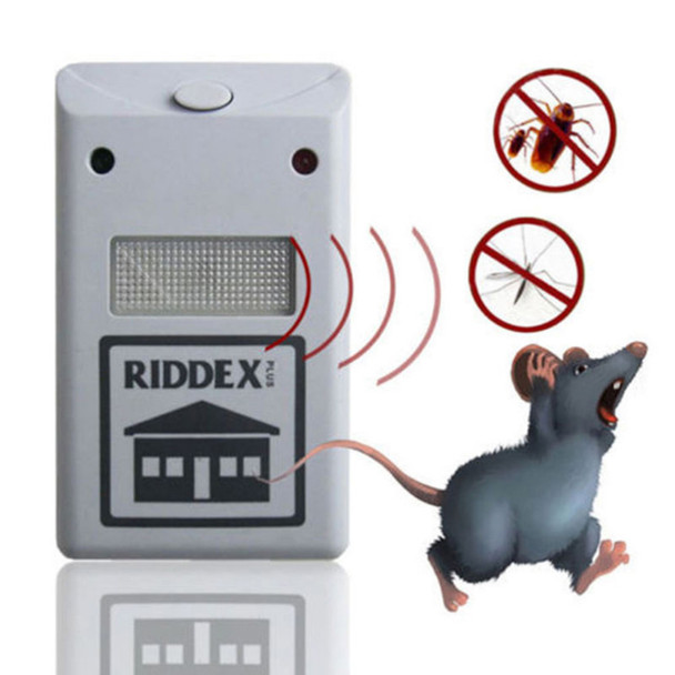 Pest Control EU US Plug Electronic Ultrasonic Rat Mouse Repellent Anti Mosquito Repeller Rodent Pest Bug Reject Mole Repeller