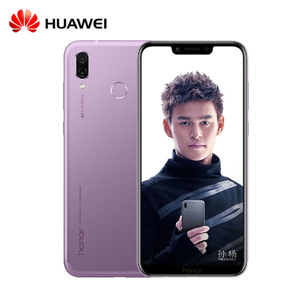 Original Huawei Honor Play 4G 64G 6.3 inch Kirin 970 Octa Core Mobile Phone Dual Rear Camera Fingerprint Face ID game phone 