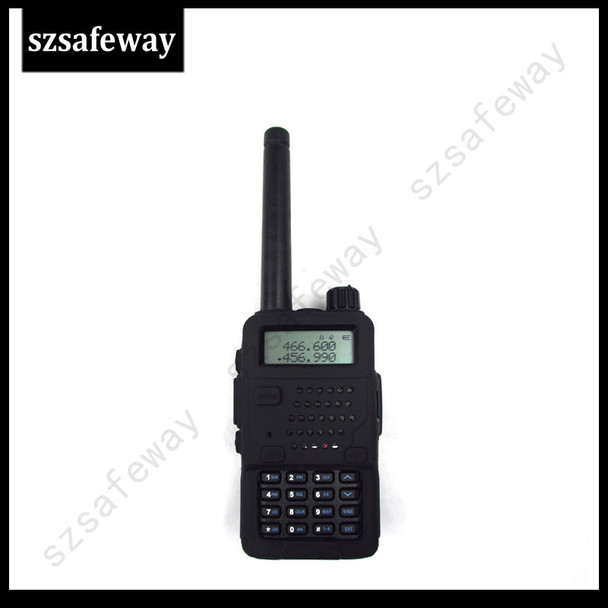 Two way radio Rubber leather Case carrying case Soft Cover walkie talkie bag for BAOFENG UV-5R UV-5RE Plus UV-5RB/C TYT TH-F8