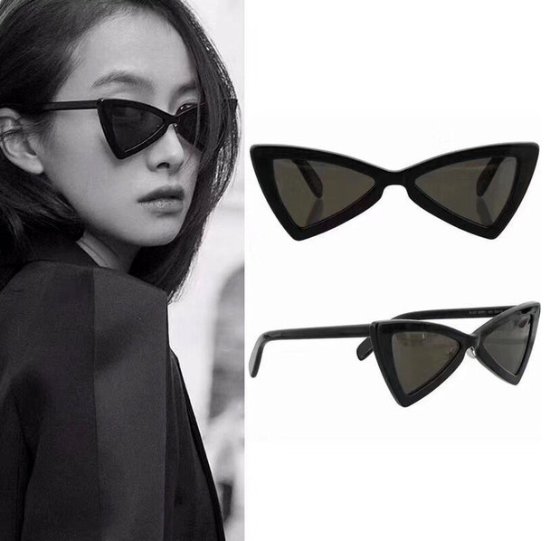 JackJad 2018 Fashion Triangle Cat Eye Style 207 Jerry Sunglasses Vintage Women Brand Design Sun Glasses Oculos De Sol Feminino