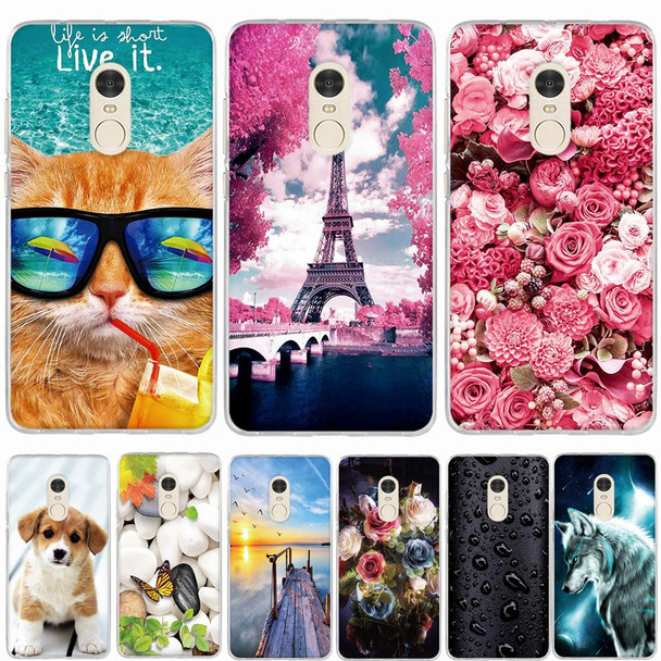 Case for Xiaomi Redmi Note 4X Case Silicon Coque for Xiaomi Redmi Note 4 Case Cover Soft TPU Cover for Xiao Redmi Note 4 X Cover