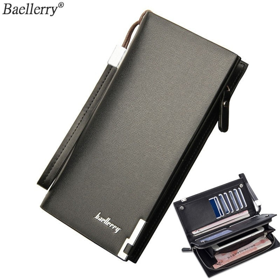 2019 Men Wallet Clutch Genuine Leather Brand Rfid Wallet Male Organizer