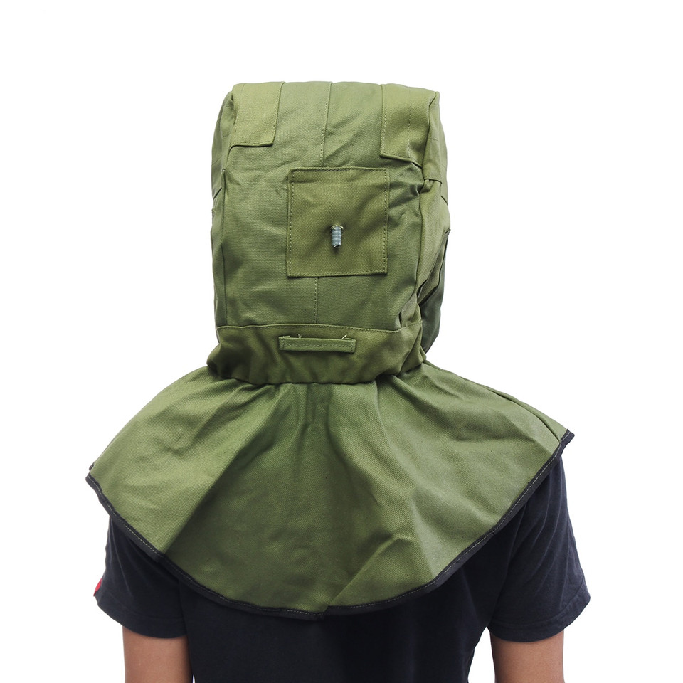 Safety Sandblasting Hood Helmet with Large Viewing Screen Breathing