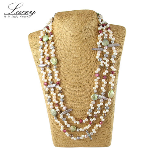 long real pearl necklace