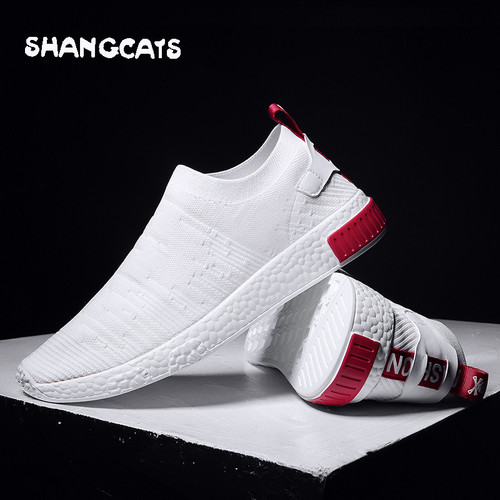 White Shoes Men Sneakers Teen Shoes 