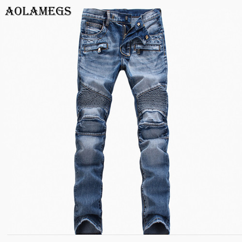 pleated mens jeans