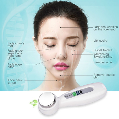 Ultrasonic Vibration Beauty Instrument Face Lift Skin Tightening Anti Aging  Wrinkles Facial Deep Cleansing Skin Care Device 4546 - OnshopDeals.Com