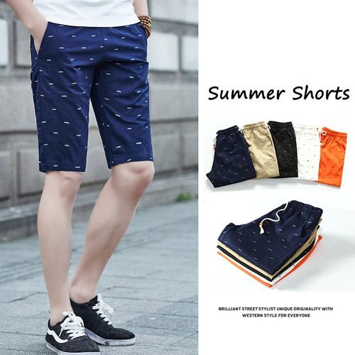 2019 Men Casual Beach Shorts Homme Bottoms Elastic Waist Plus Size 5XL,Khaki,XL 2019 Men Casual Beach Shorts Homme Bottoms Elastic Waist Plus Size 5XL,Khaki,XL