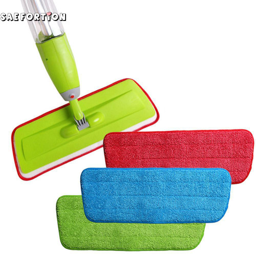 Multifunction Spray Flat Mop Wet and Dry Flat Mop Lazy Microfiber Mop One Handle 60/° Spray Area 360/° Rotating Stainless Steel,White