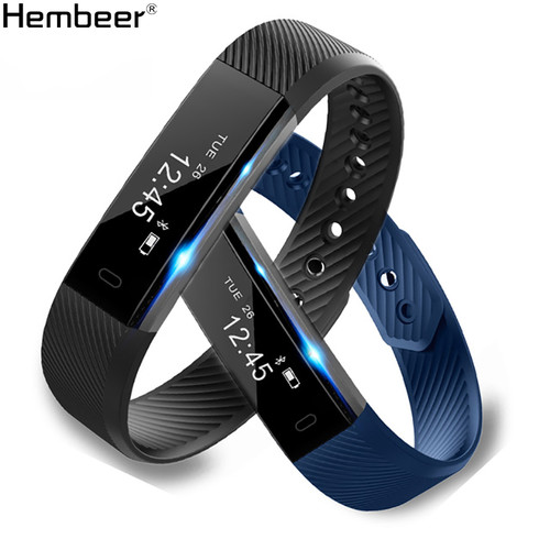 Fitness Tracker Smart Bracelet Id115 Bluetooth Call Remind Remote  Self-Timer Smart Watch price in Nepal