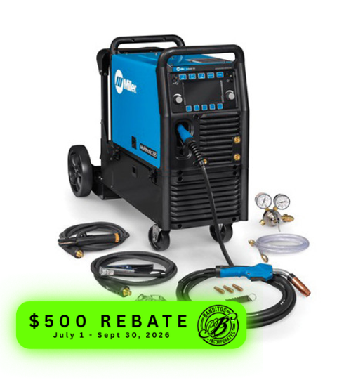 Miller Multimatic 255 w/ EZ Latch Running Gear Welder 5-350A 208-575V