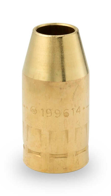 Miller® 199614 Tapered Nozzle, 5/8 in Orifice, Screw-On, Brass