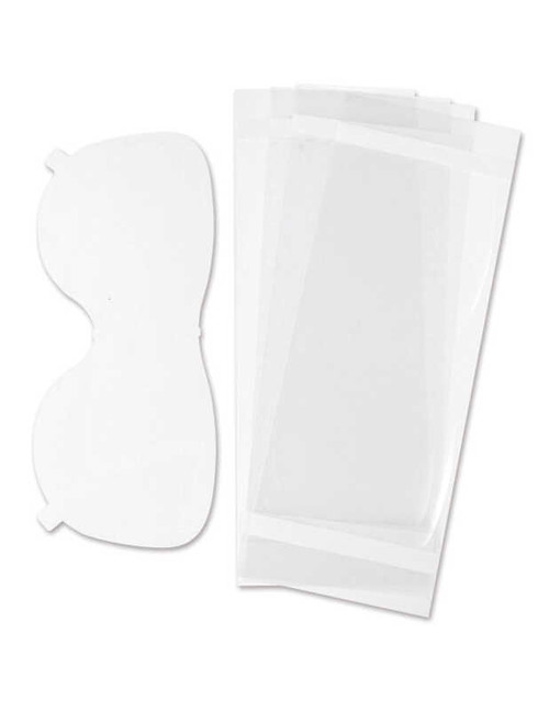 Miller® 259391 Tear Off Sheet Lens Cover, For Use With Hard Hat Head Assembly