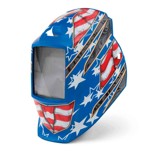 Miller® 265709 Stars and Stripes Helmet Shell, For Use With Digital Elite™ Series Auto-Darkening Welding Helmet