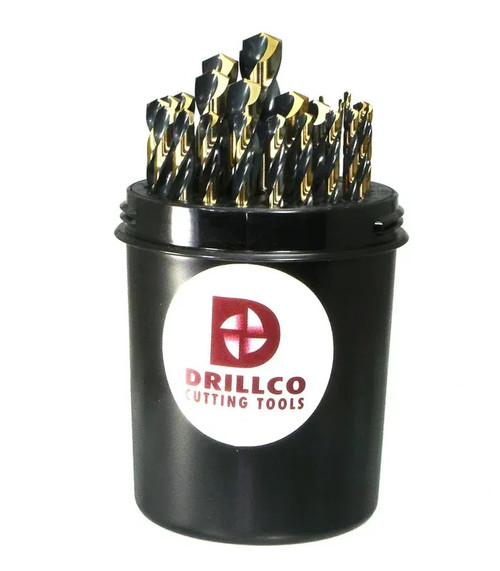 Drillco 410N29 Drill Set, 29 Pieces