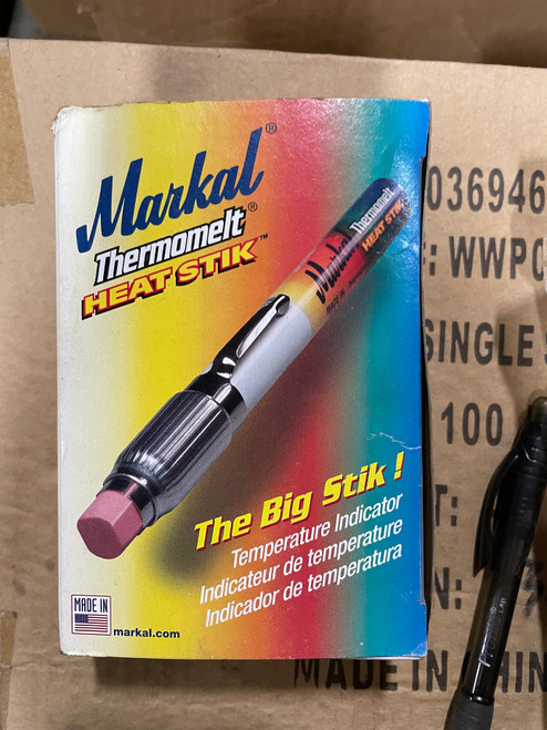 Markal 86463 Thermomelt Temperature Indicator, 150 deg F, 3/8 in Flat Tip