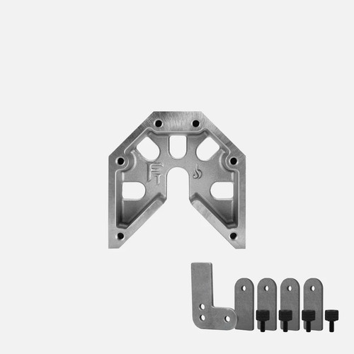 FIREBALL MEGA SQUARE, ALUMINUM, 4IN