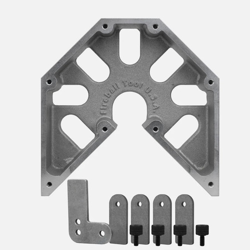 FIREBALL MEGA SQUARE, ALUMINUM, 8IN