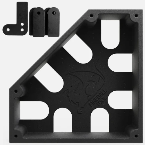 FIREBALL MUTANT SQUARE, CAST IRON
