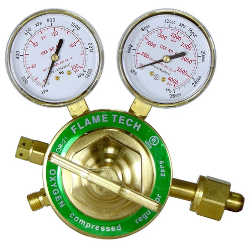 Flame Technologies REGULATOR, STATION OXY 5-55 PSI STD FLO