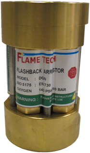 DEMAX OXYGEN 1" NPT HI VOL FLASH BCK