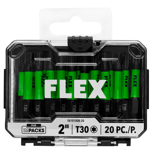 FLEX Impact Ready 2" T30 Impact Driver Bit 20 Bulk