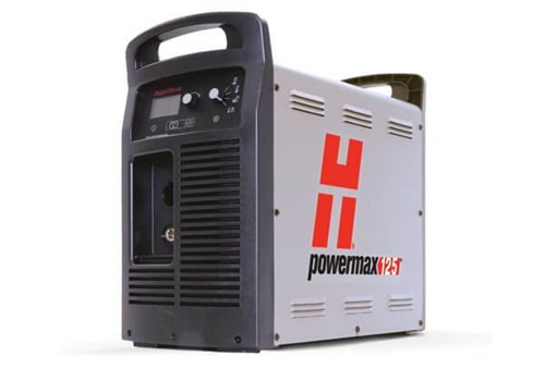 HYPERTHERM Powermax125 system, 480V 3-PH, CSA, plus CPC port, 85° & 15° handheld torches w/consumables, 15.2m (50') lead