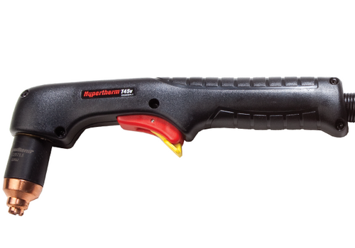 HYPERTHERM T45v handheld torch with consumables, 75°, 6.1 m (20') lead