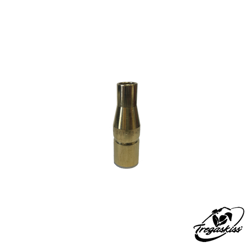 Tregaskiss 401-42-50 SD Air-Cooled Nozzle, Slip-On, 1/2" Bore, 1/8" Recess, Bottleneck, Brass