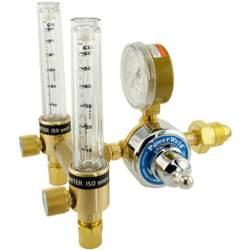 FLOWMETER ARGON DUAL TUBE