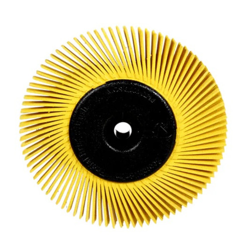 3M RADIAL BRISTLE BRUSH YELLOW