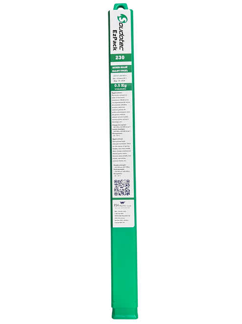 EZPACK 230 (3.2MM) 1/8 HIGHT STRENGTH ELECTRODE - 0.5KG SLEEVE