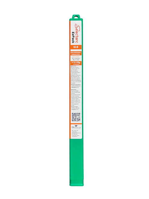 EZPACK 416 (2.5MM) 3/32 STAINLESS ELECTRODE 316L - 0.5KG SLEEVE