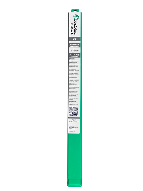 EZPACK 70 (3.2MM) 1/8 ALUMINUM ELECTRODE - 0.3KG SLEEVE