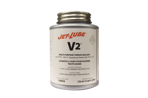 JET-LUBE 236ML White Teflon Seal