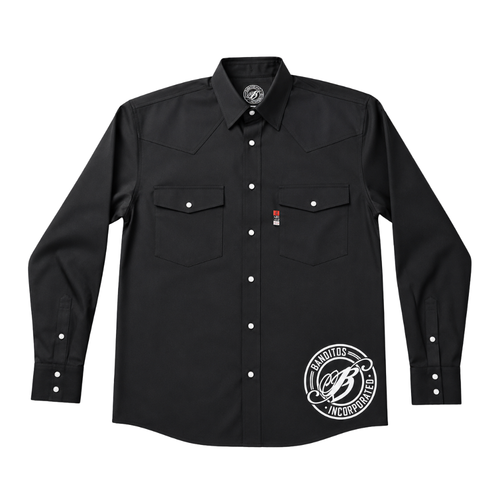 Banditos FR Shirt in Black - XX-Large