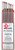 CK Worldwide T187GT2 Electrodes, 1/8 inch Size, 2% Thoriated, 10-Piece, Tungsten, Red