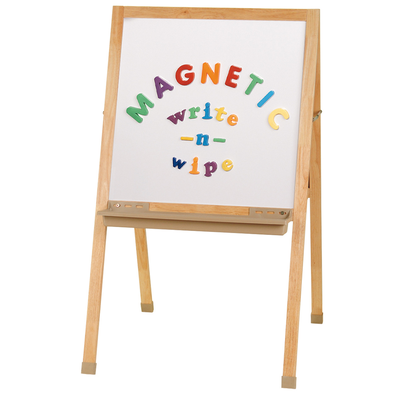 Crestline Products Magnetic Table Top Easel, Chalkboard/whiteboard