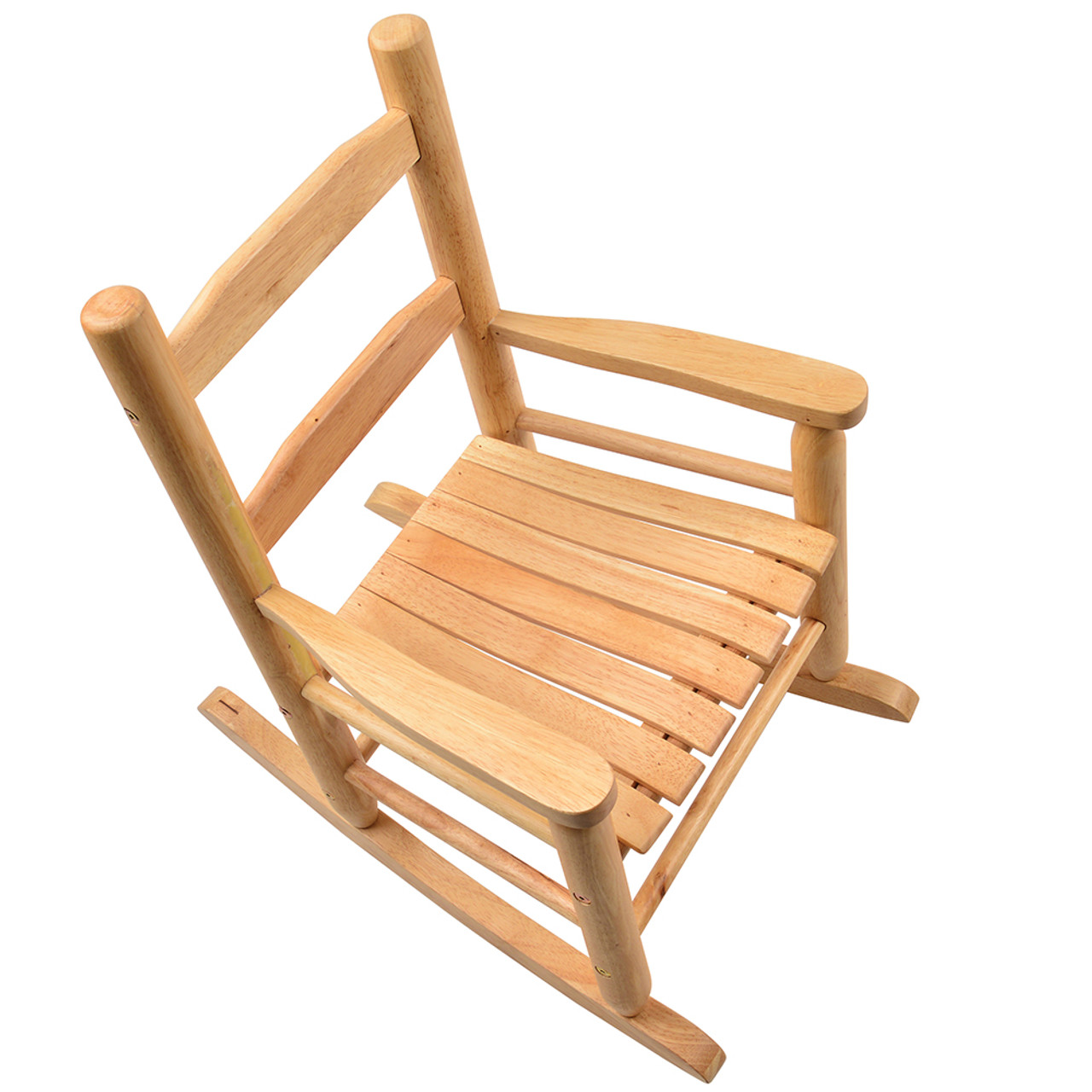 小物 Rockin'Chair Wood Outdoor Rocking Chair, Porch Rocker Chair in Light Gray