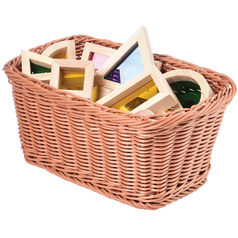 Set of 3 Matching Rectangular Woven Baskets - Cre8tive Minds
