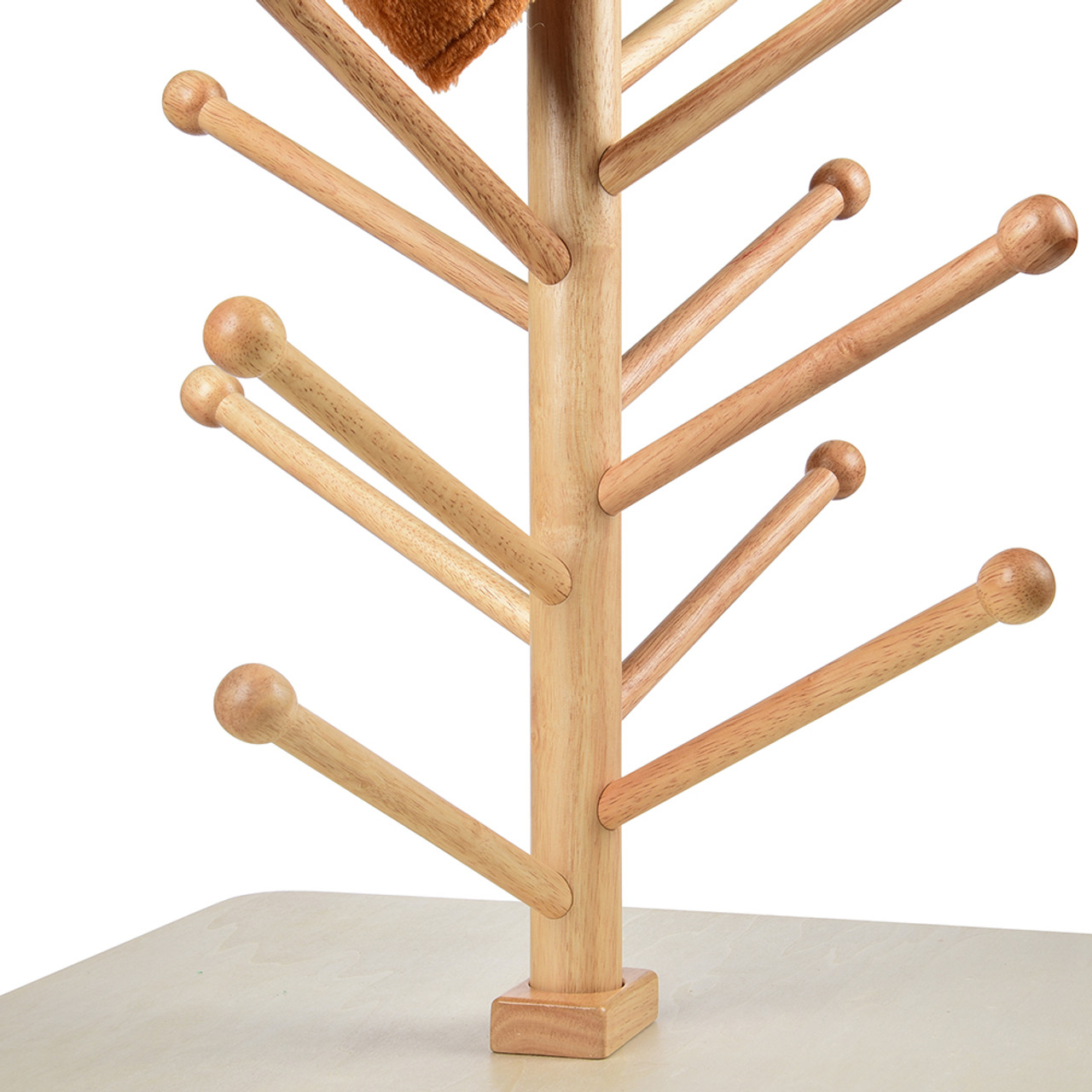 Wooden Puppet Stand,16L x 6W x 16H