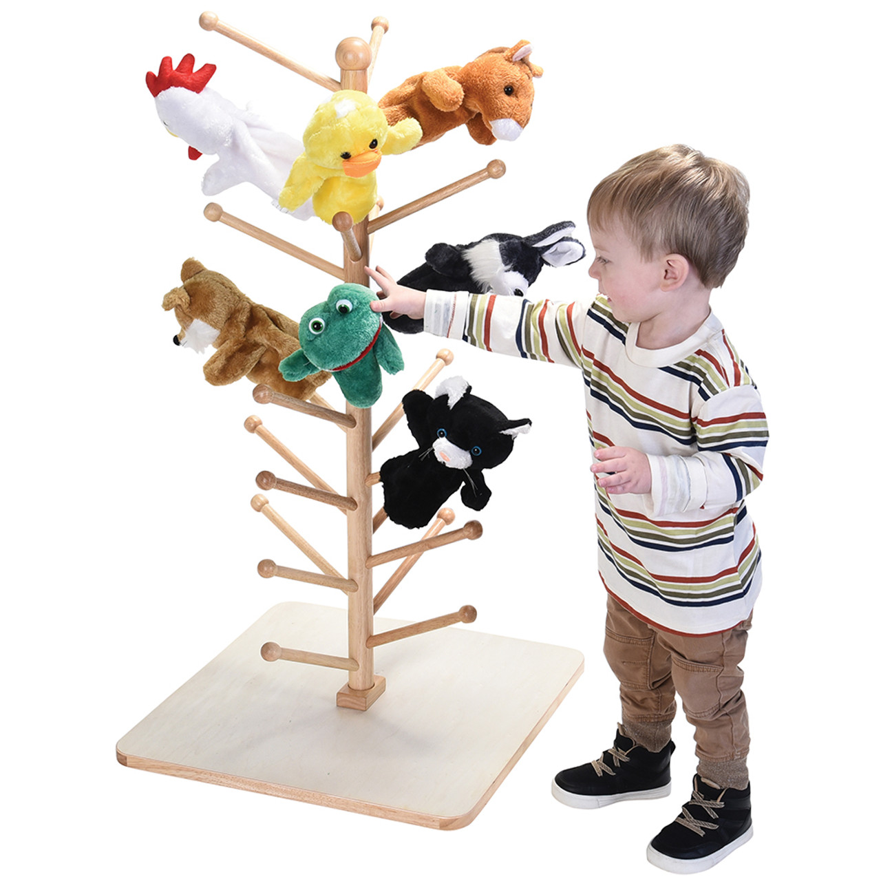 Puppet Theaters & Stands - Jonti-Craft® Puppet Tree Stand - 33 Branch