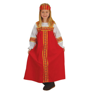 Russian Girl Ceremonial Clothing Russian Girl Ceremonial Clothing