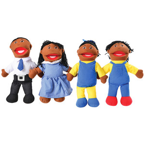 African American Full Bodied Family Puppet African American Full Bodied Family Puppet