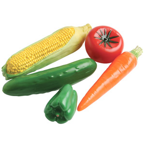 Real Size Vegetables - Set of 5
