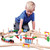 Magnetic Wood Train Set