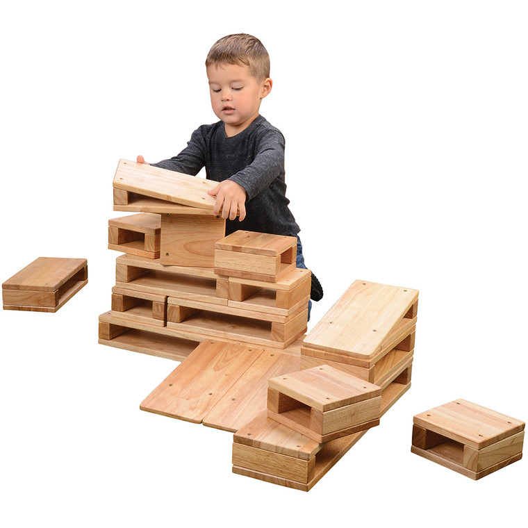Junior Hardwood Hollow Blocks