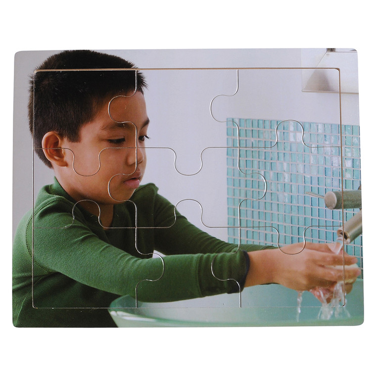 Healthy Habits Puzzle - Washing